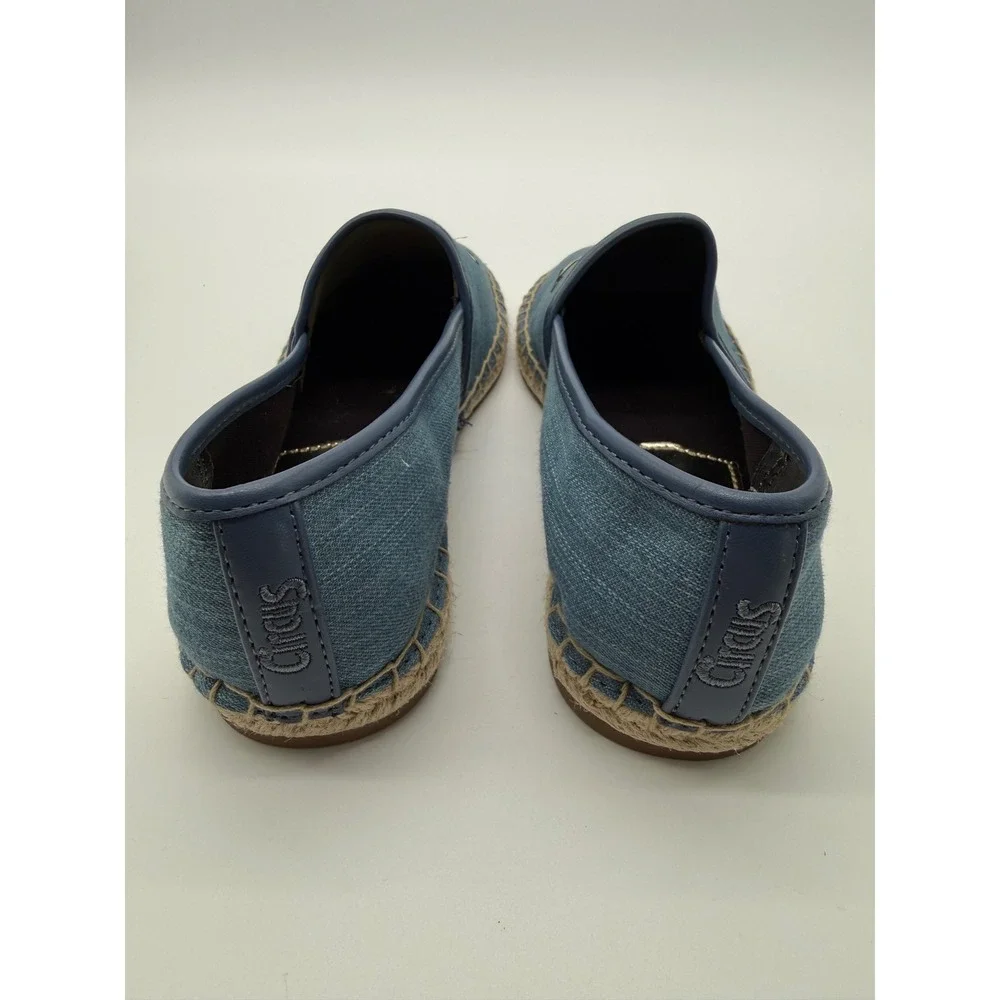 Circus by Sam Edelman Espadrilles Womens 6.5 Blue Excellent Bee Crown Denim